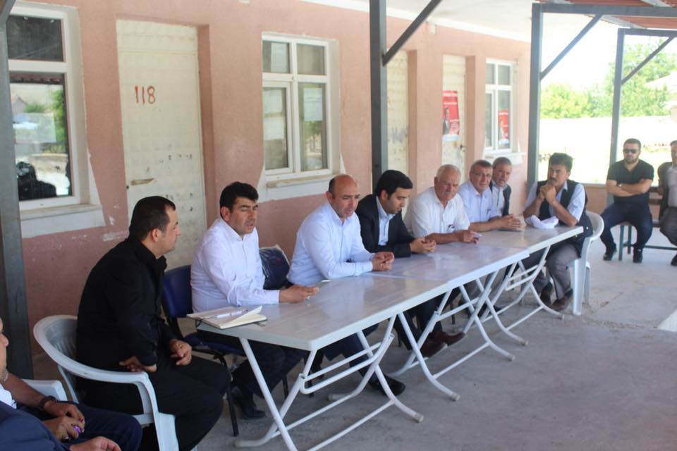 Milletvekili Adayı Hüseyin Mutlu Köyleri Gezdi