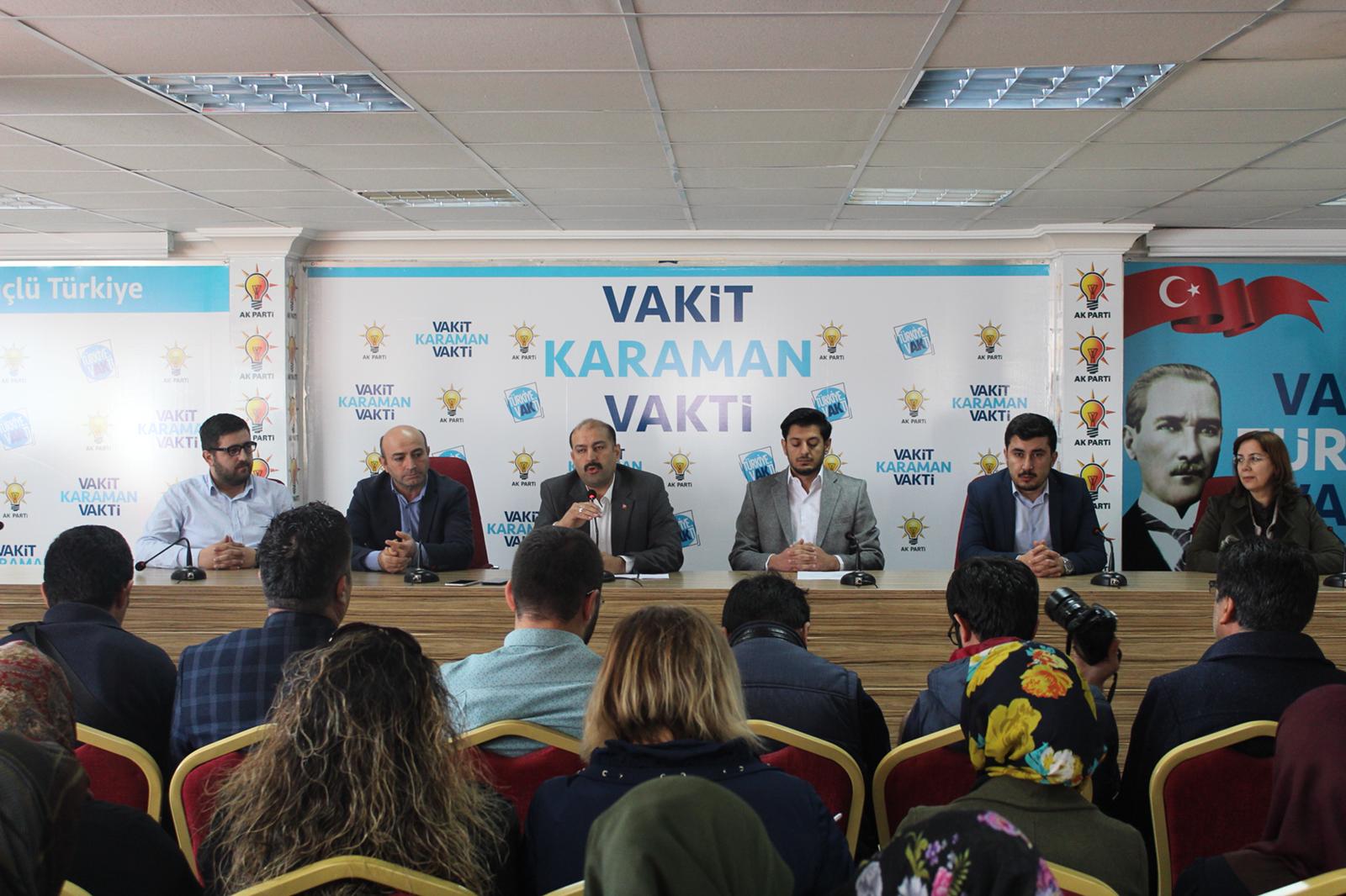 AK Parti Karaman yerel seçim startını verdi
