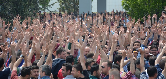 KARAMAN'DA İŞÇİLER GREVE GİDİYOR