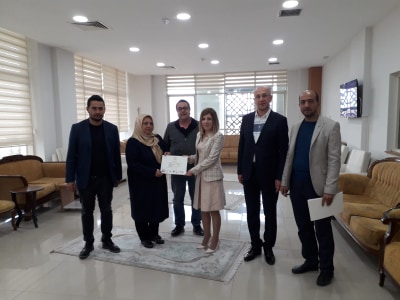 AK PARTİLİ ZAHİDE HIDIR MAZBATASINI ALDI!