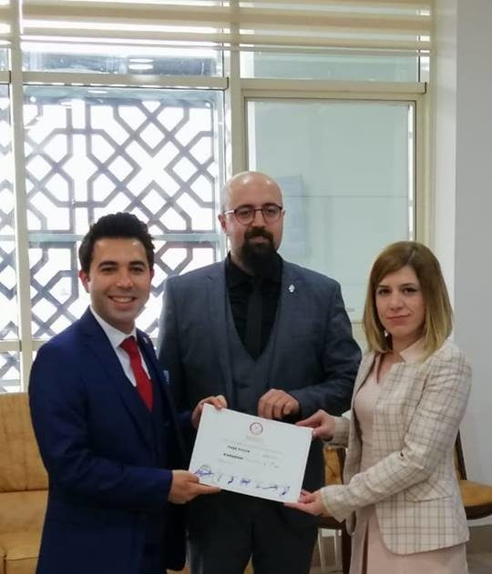 CHP MECLİS ÜYESİ PAŞA EVCEN MAZBATASINI ALDI