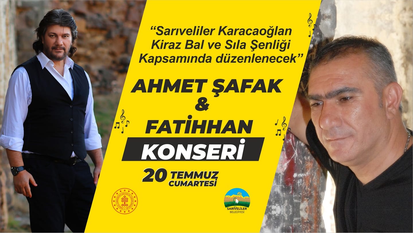 SARIVELİLER KİRAZ VE BAL FESTİVALİ BU CUMARTESİ BAŞLIYOR