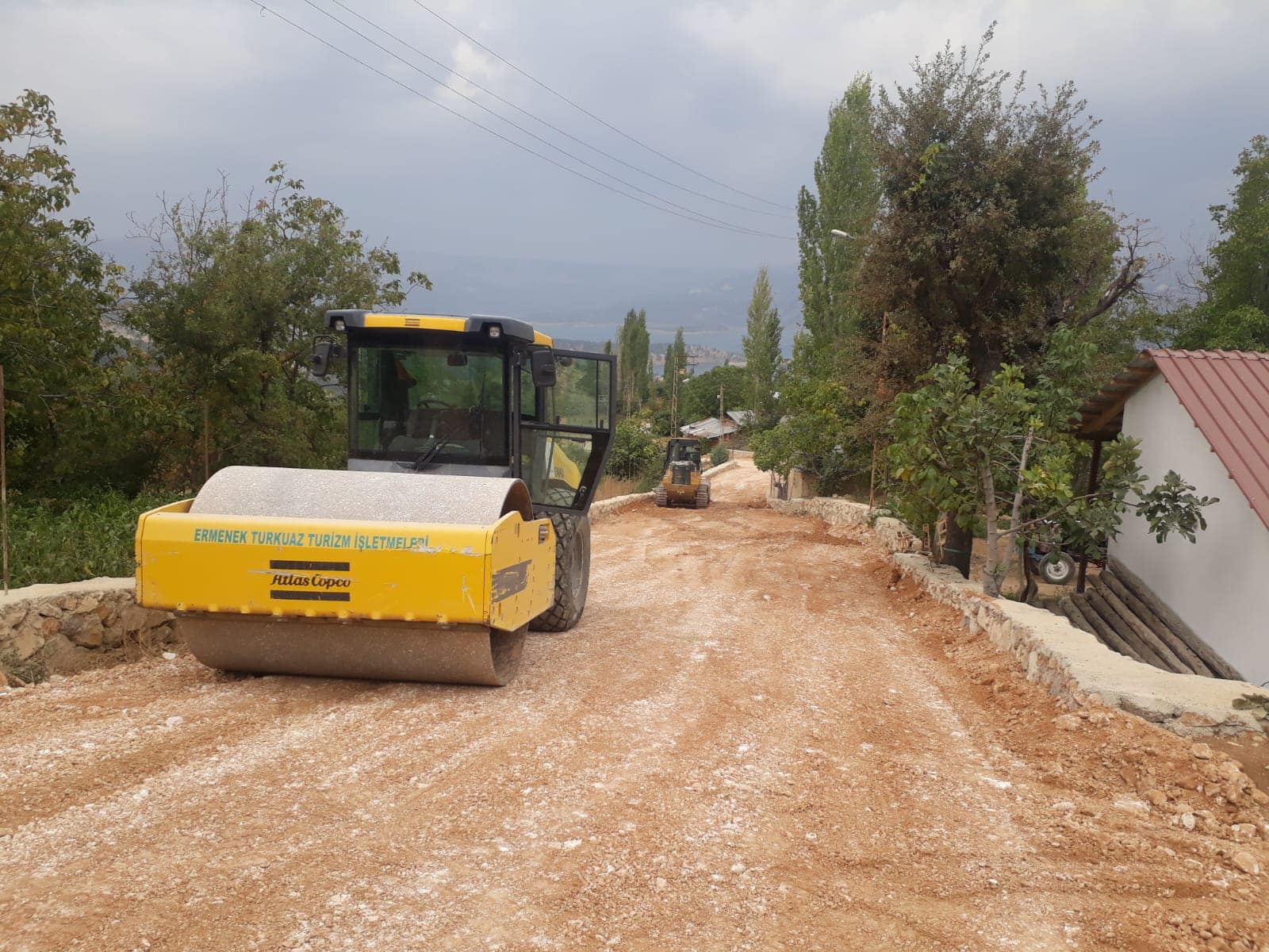 Ermenek'te Bağ Yollarına Onarım Yapılıyor