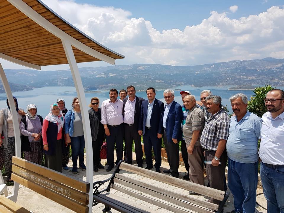Ak Parti adayları ilçe ilçe , köy köy geziyor!