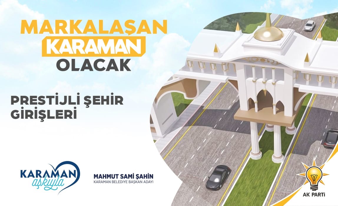 ŞEHİR GİRİŞLERİ PRESTİJ KAZANACAK