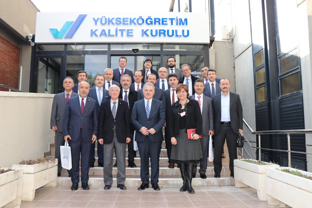 Rektör Akgül, Yükseköğretim Kalite Kurulu Toplantısına Katıldı
