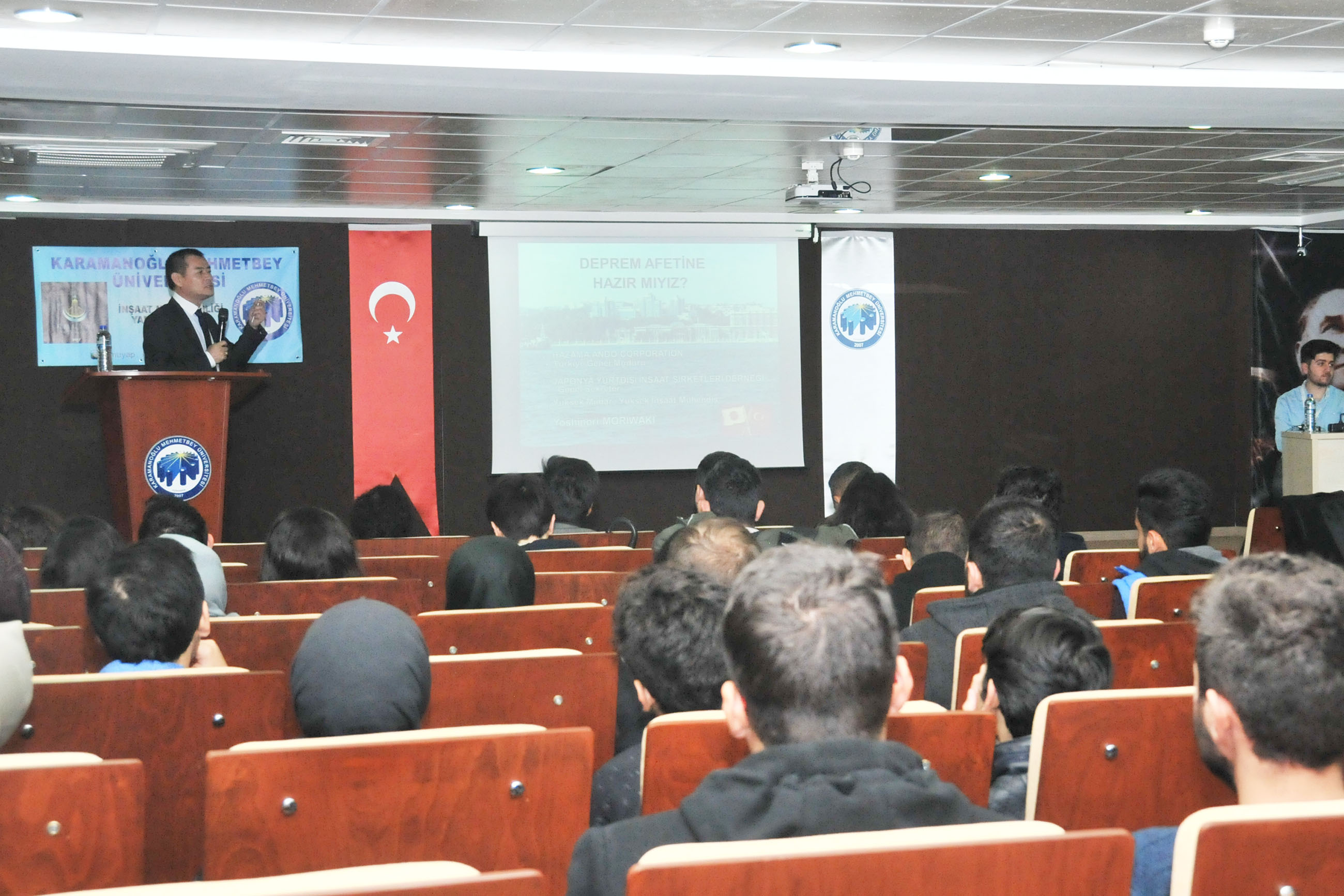 JAPON MÜHENDİSDEN DEPREM KONFERANSI