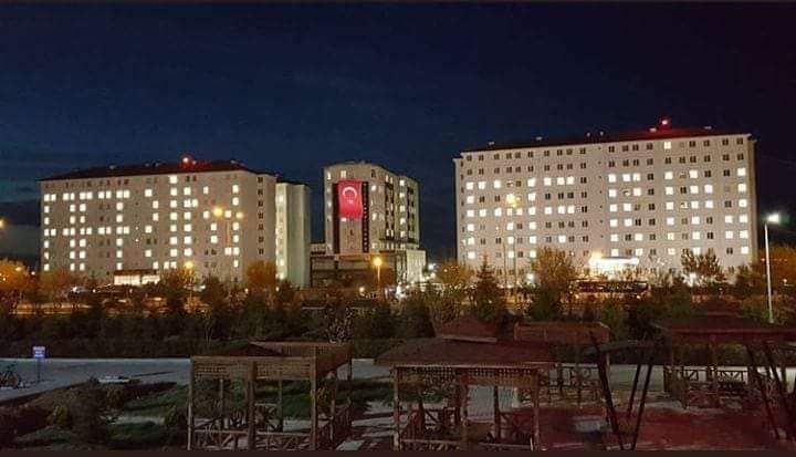 KYK KIZ ÖĞRENCİ YURDUNDAN AFRiNE IŞIKLI DESTEK