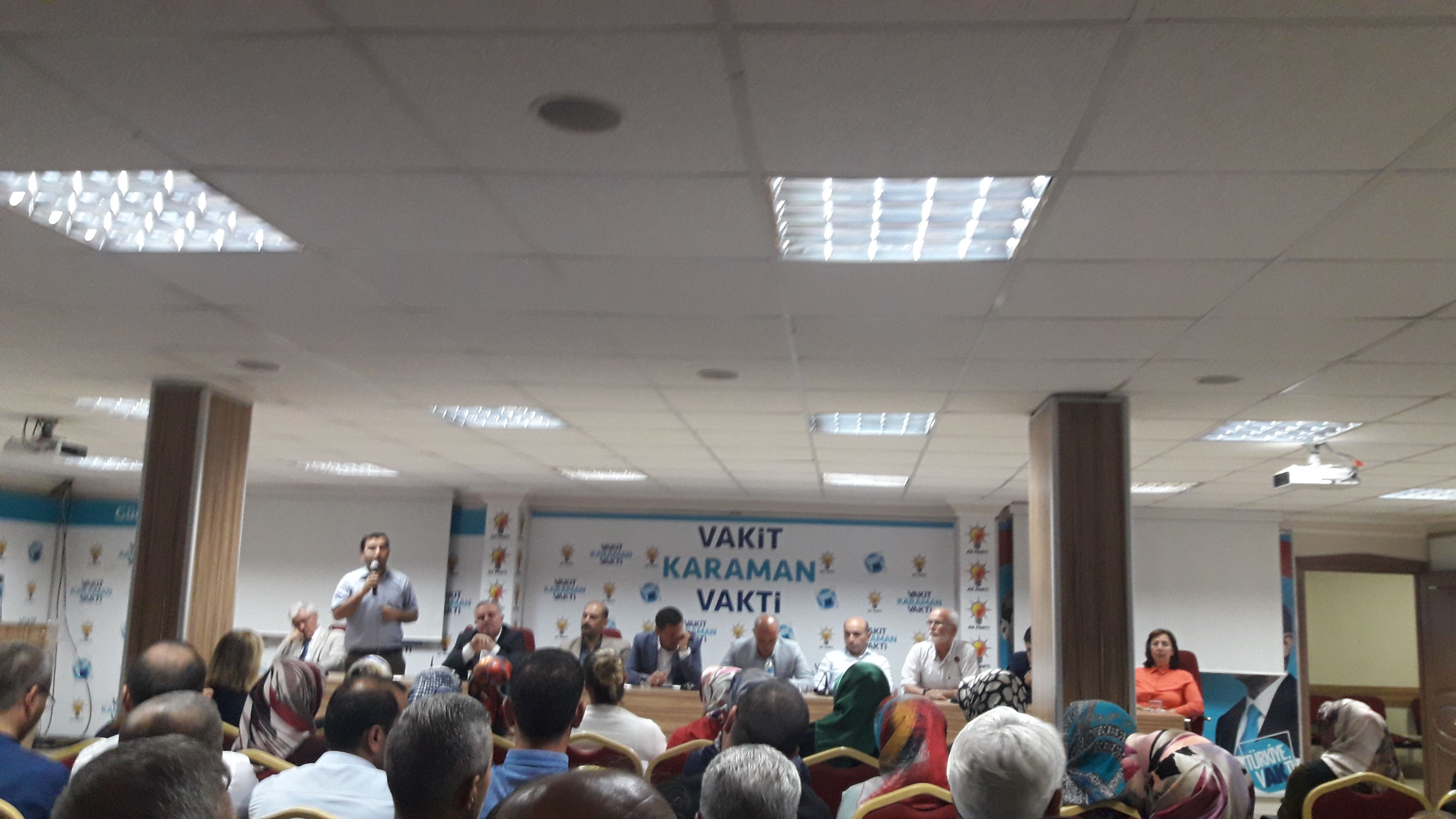 AK Parti Karaman il teşkilatı seçim sonuçlarını değerlendirdi.