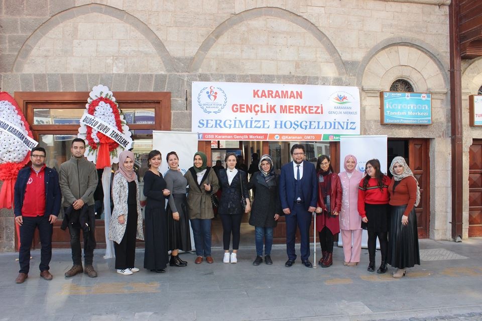 "Dönüşümün Sanatla Buluşması" Sergisi Açıldı.