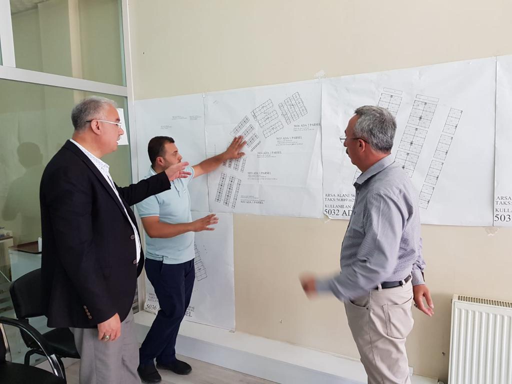 Çağlayan Yeni Sanayii Sitesi Hakkında Bilgi Aldı