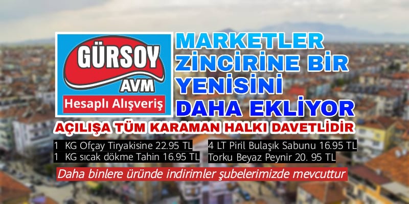 MARKETLER ZİNCİRİNE BİR YENİSİNİ DAHA EKLEDİ