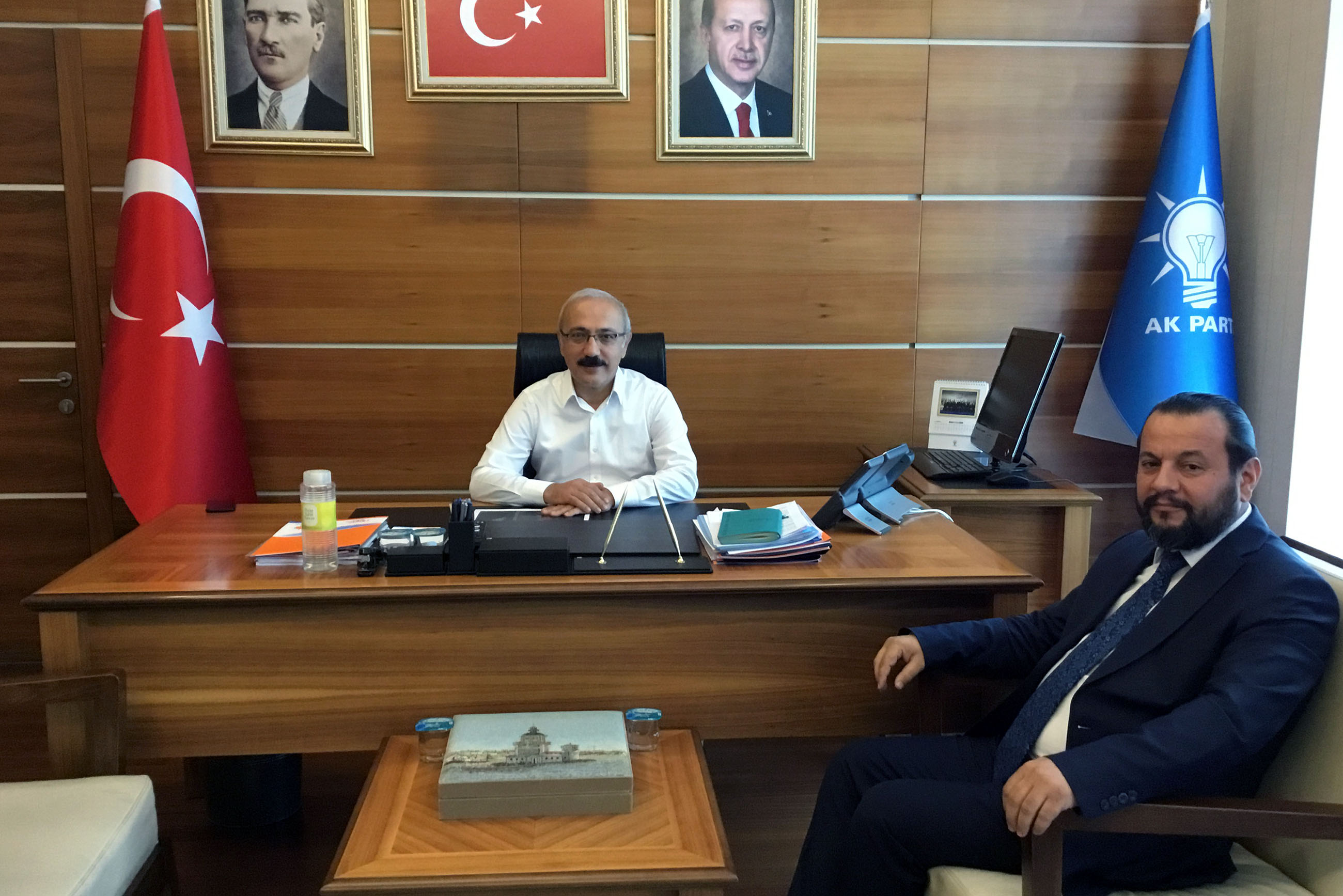 KMÜ Rektörü Akgül'den AK Parti Genel Başkan Yardımcısı Lütfi Elvan'a Ziyaret