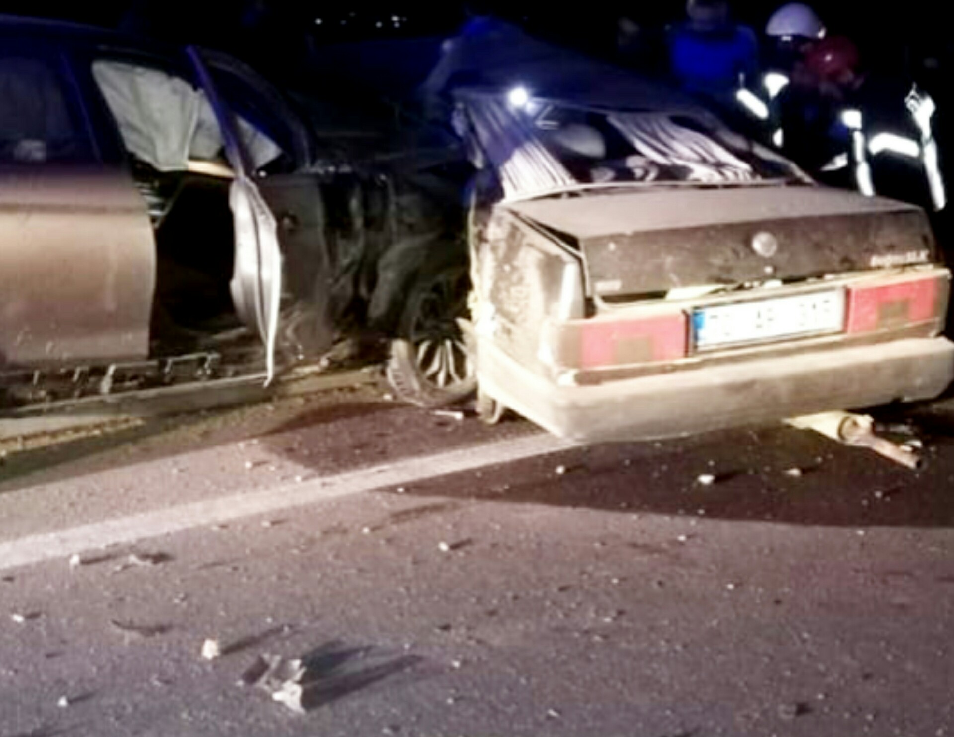 Aynı Yolda Yine kaza: 2 Ölü 4 yaralı