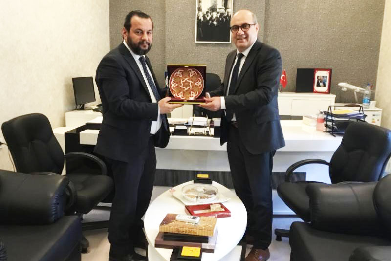 Rektör Mehmet Akgül'den Posta ve Telgraf Teşkilatına Ziyaret