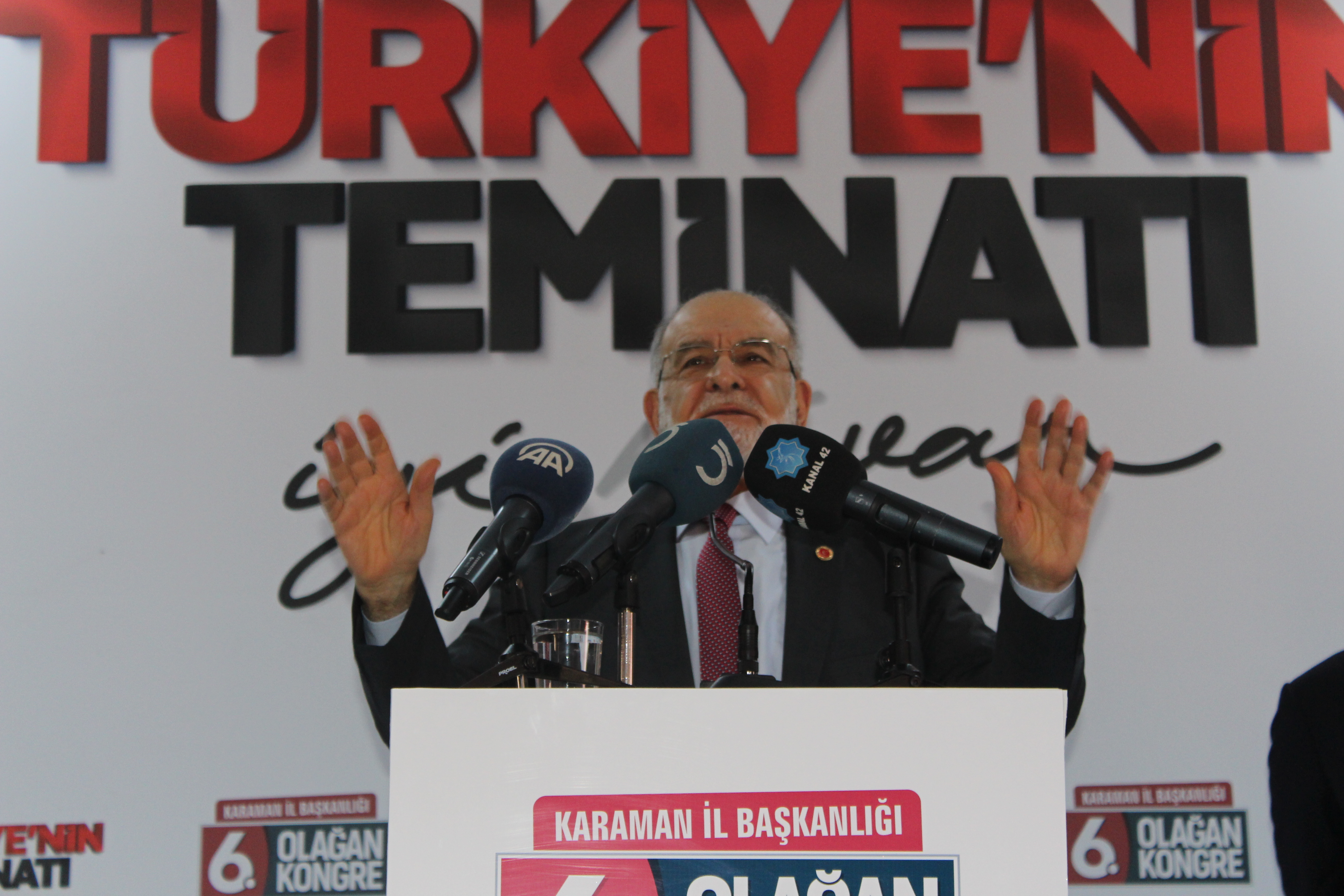 Karamollaoğlu: hani hukukun üstünlüğü olacaktı?