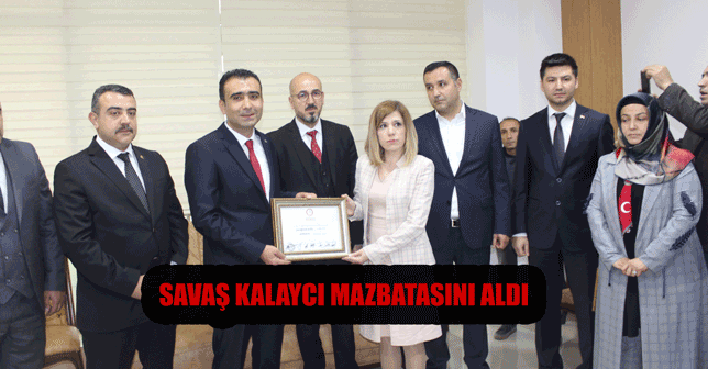 SAVAŞ KALAYCI, RESMEN KARAMAN BELEDİYE BAŞKANI