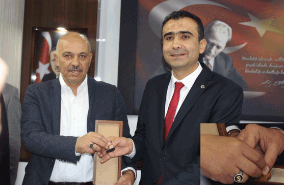 Karaman Belediyesinde devir-teslim töreni yapıldı