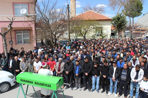 Oğlunun acısına dayanamayarak ölen baba aynı camiden son yolculuğuna uğurlandı