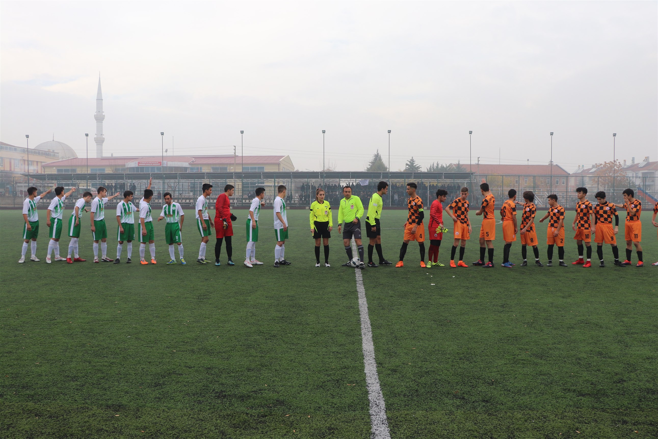 OKULLAR ARASI GENÇ ERKEKLER FUTBOL MÜSABAKALARI DEVAM EDİYOR