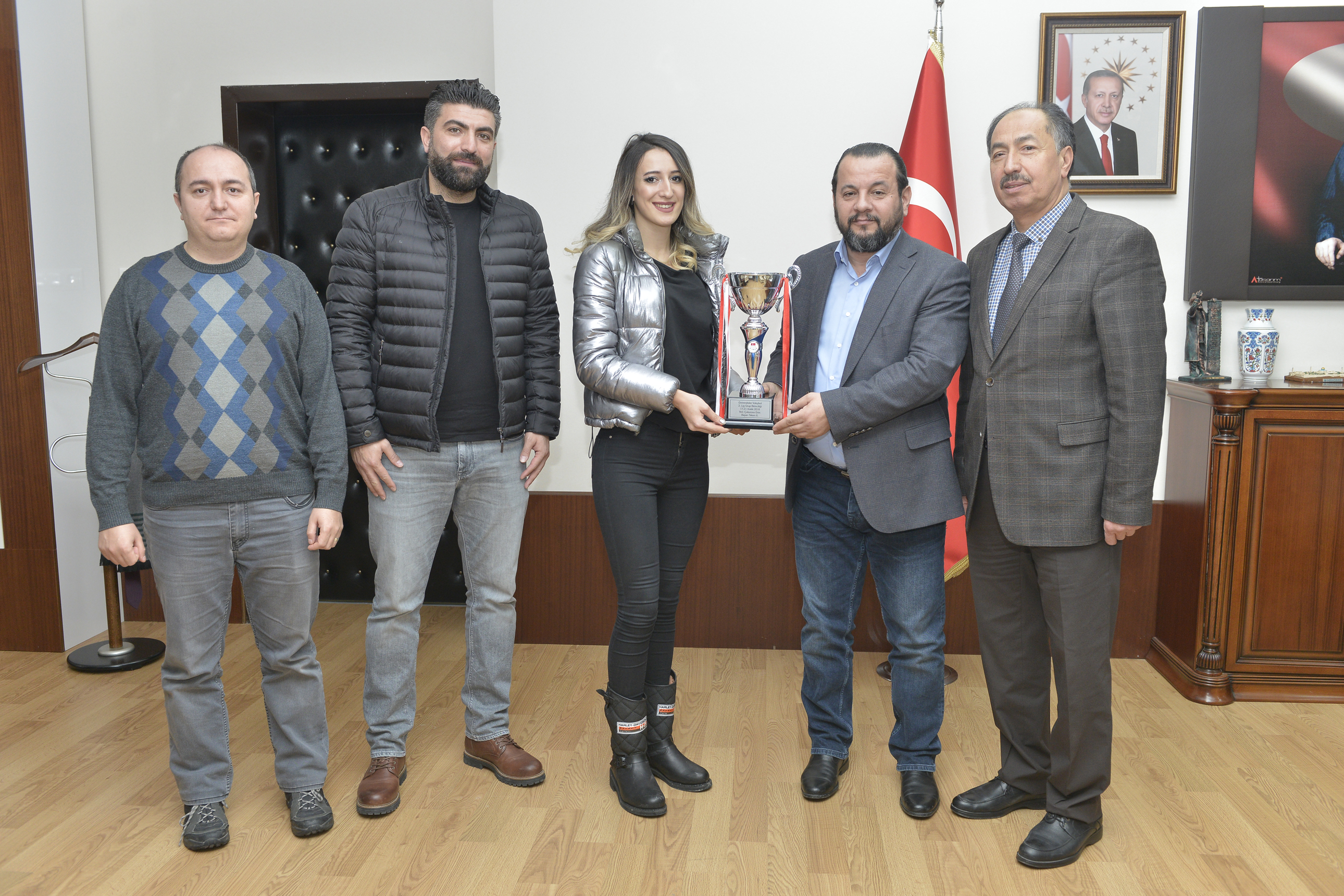 Beden Eğitimi ve Spor Yüksekokulu Bayan Voleybol Takımı İkinci Oldu