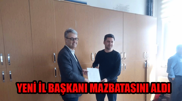İl başkanı belli oldu