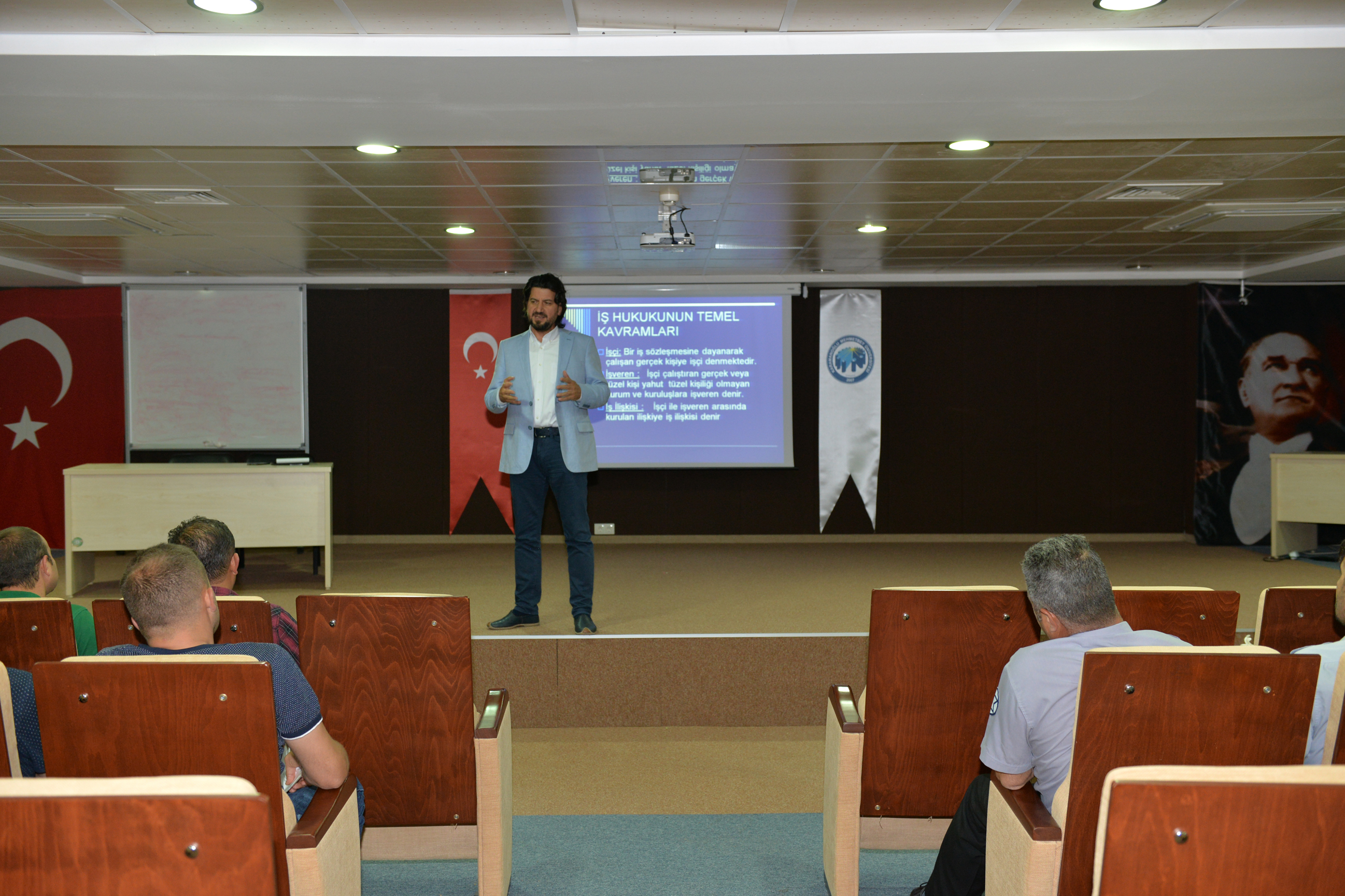 GÜVENLİK PERSONELİNE EĞİTİM VERİLDİ