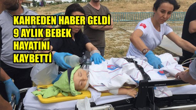Karaman'da pencereden beton zemine düşerek ağır yaralanan Oğuz bebek hayatını kaybetti.