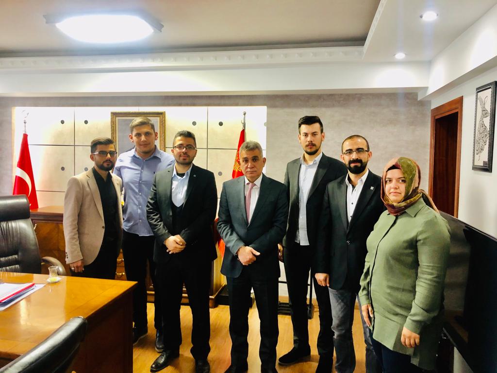 Türkiye Gençlik Vakfı'ndan (TÜGVA) Karaman İl Emniyet Müdürü'ne Ziyare