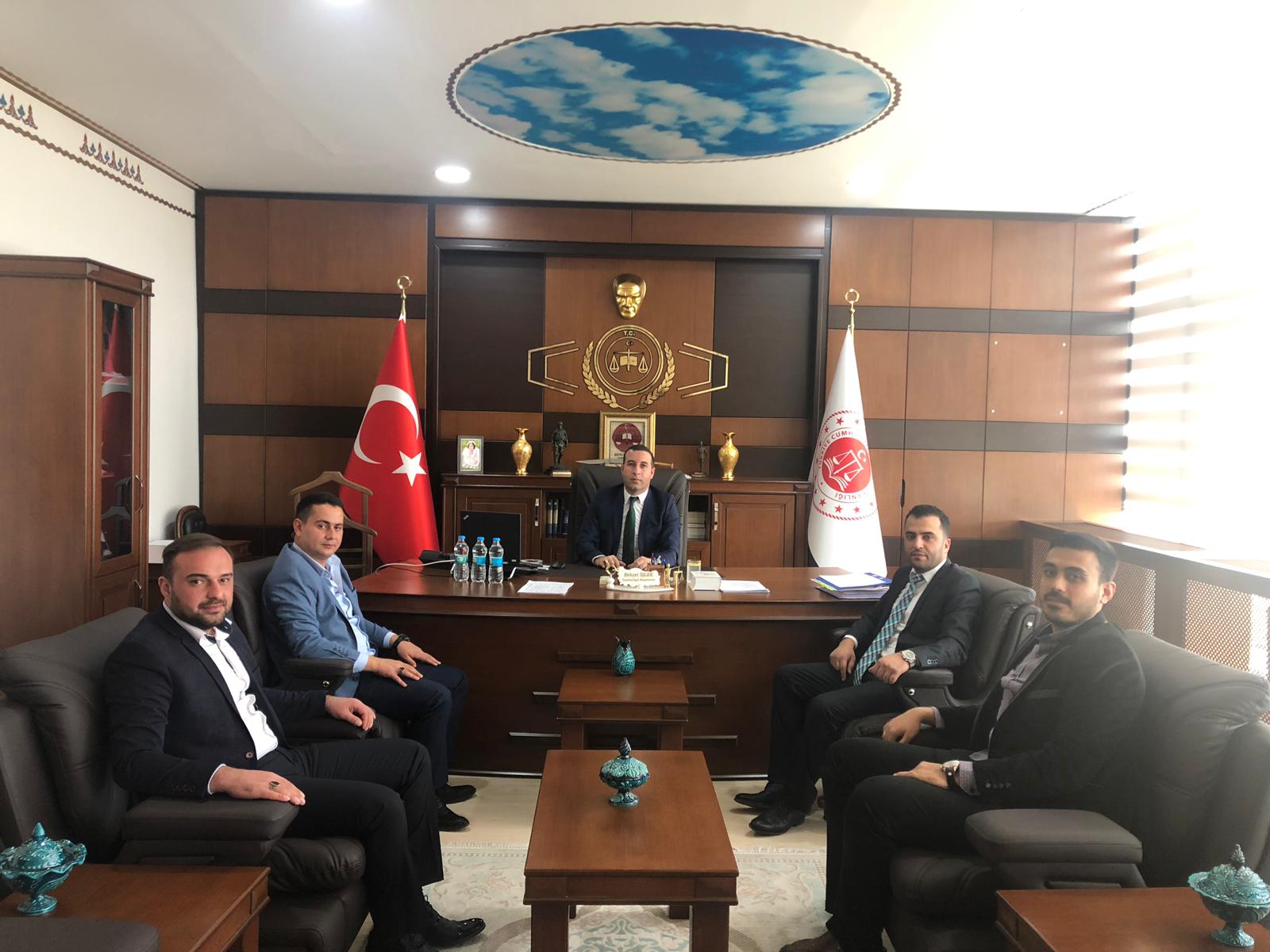 Genç Girişimciler Başsavcıyı ziyaret ettiler