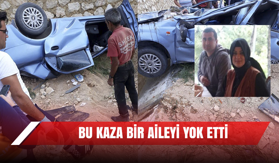 Ermenek'te bir aile yok oldu 3 ölü