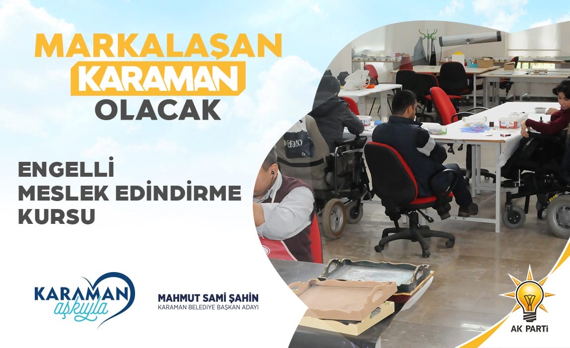 ENGELLİLERİN ENGELLERİ KALKACAK