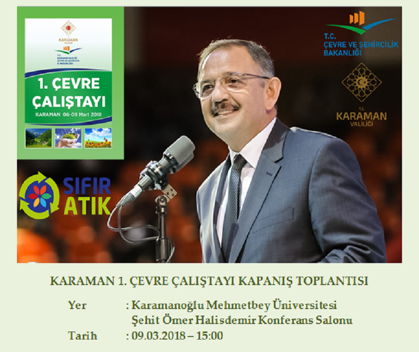 Çevre ve Şehircilik Bakanı Özhaseki, Karaman'da