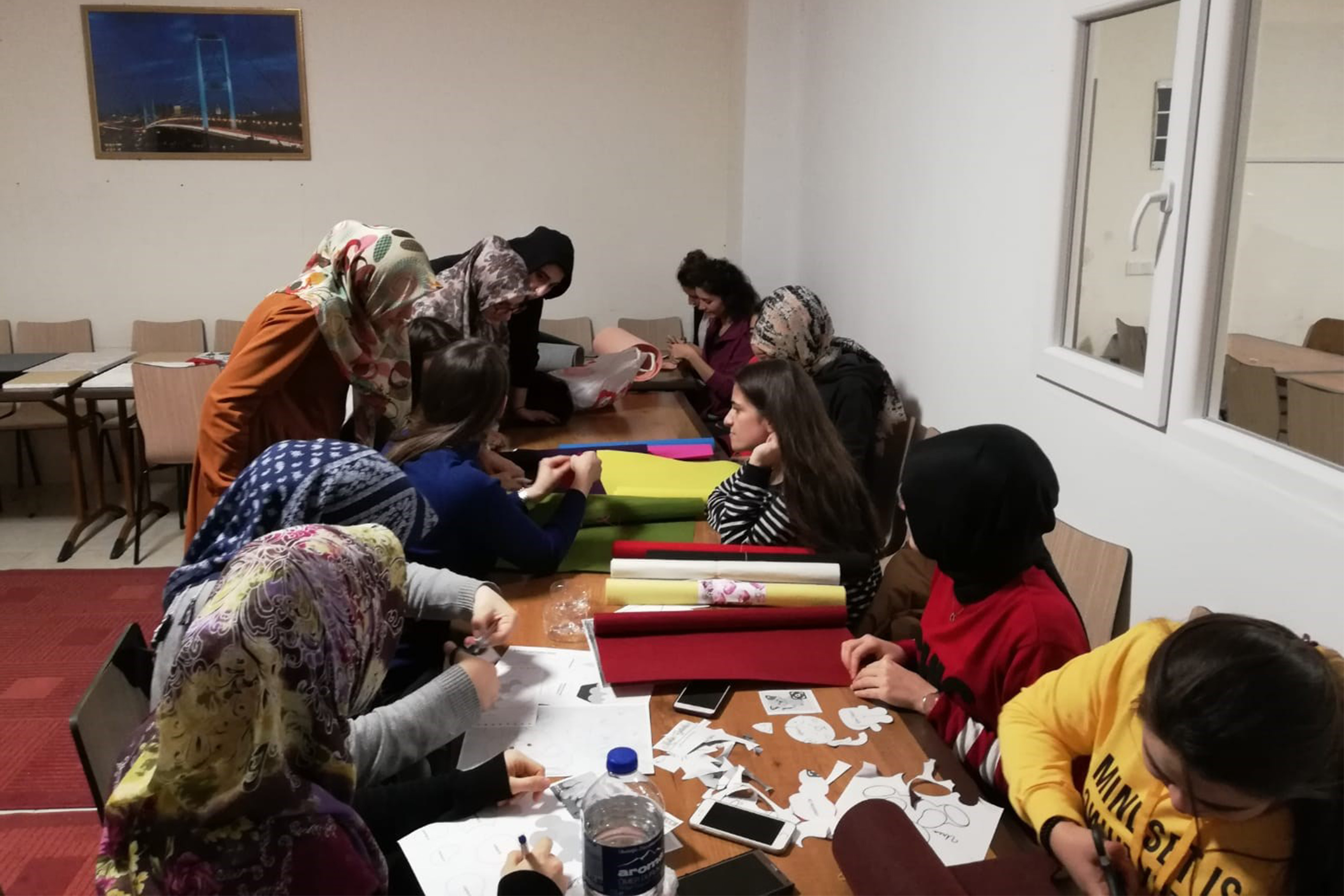 Karaman Gençlik ve Spor İl Müdürlüğü'nün Keçe Kursu Yoğun İlgi Görüyor.
