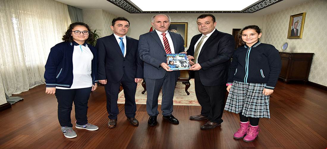 Leylek Baba Dergisi yönetimi Vali Meral'i ziyaret etti