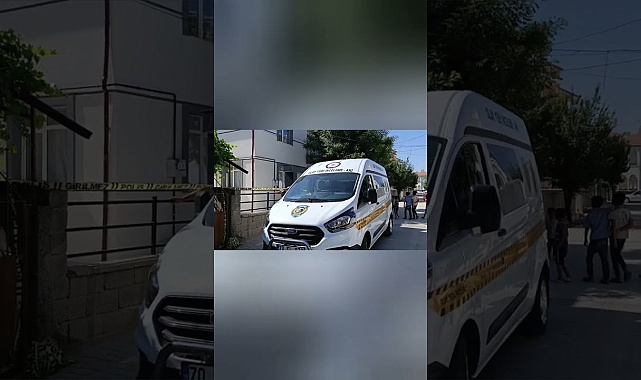 Karaman'da bir kadın evinde bıçaklanarak